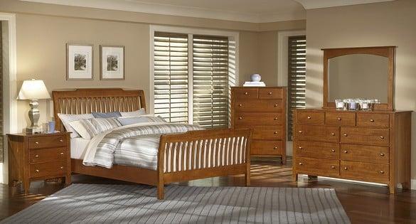 Solid wood bedrooms