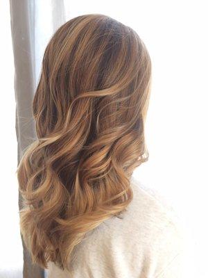 Balayage makeover by Thomas