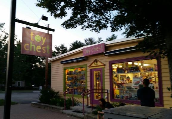 Storefront in the evening