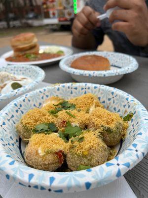 Dahi Puri (Contains Yogurt)