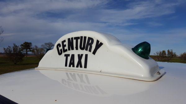 Century Taxi Top Light