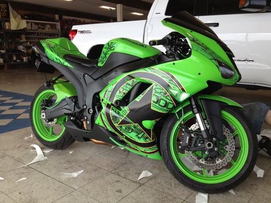 Kawasaki Ninja Graphics