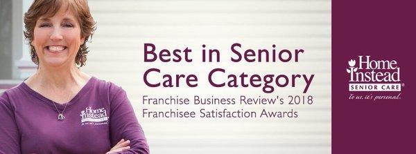 Best in the Senior Care Service Category