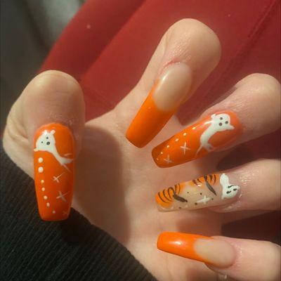 Halloween nails