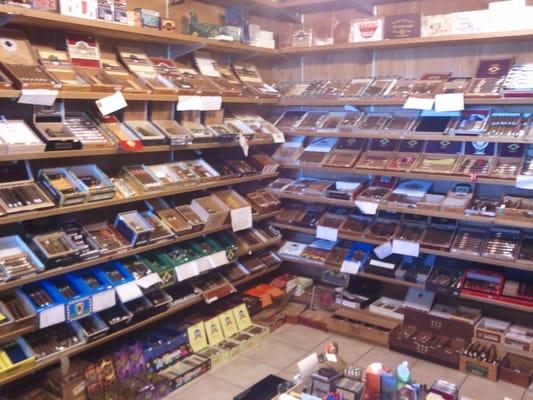 We have over 500 different brands and sizes of FINE CIGARS