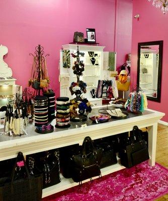 Our back room is filled with hair accessories and more!