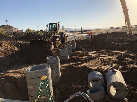 Commercial septic system