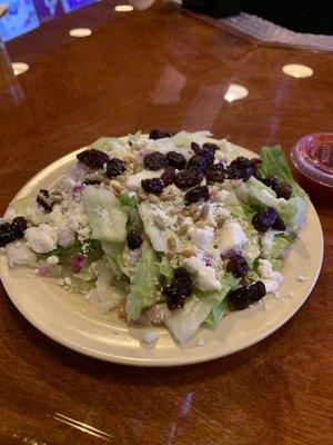 Cranberry feta salad