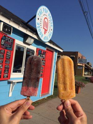 Chocolate dipped strawberry & mango chili lime