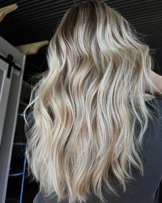 Full head balayage