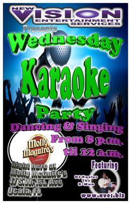 Wednesday Karaoke at Molly McGuire's of Ocala