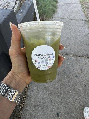 Iced matcha