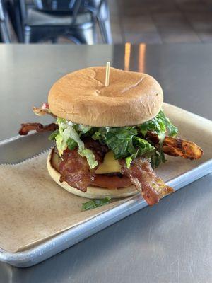 Big bacon burger