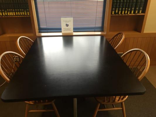 Group study tables