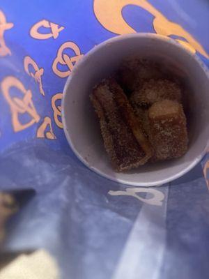 Cinnamon Sugar Pretzel Nuggets Bucket