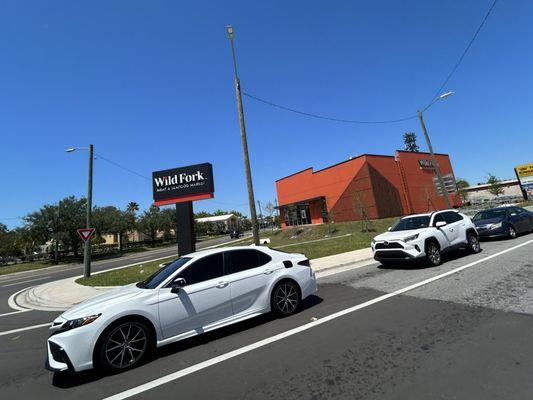 Corner of S. Dale Mabry and Henderson.