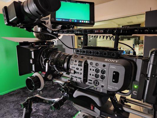 Sony FX9 cameras, sound package, lights, jib, slider, dolly, award-winning directors and cinematographers