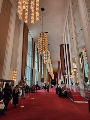 Lobby outside of the theater