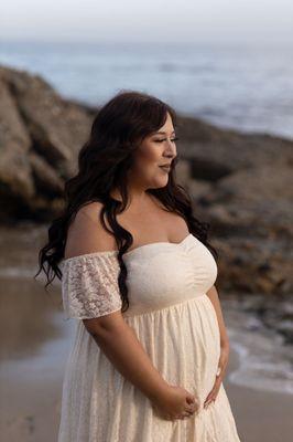 Maternity photo shoot at dana point