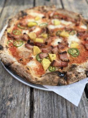 Daily Special Bacon, Jalapeño, pineapple