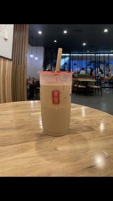 pearl milk tea 70% sweet