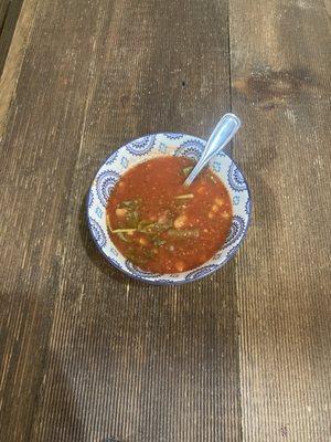 Vegetable soup