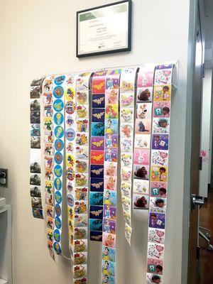 Happy Customer(s) Sticker Wall ~