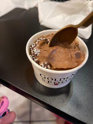 Chocolate yogurt