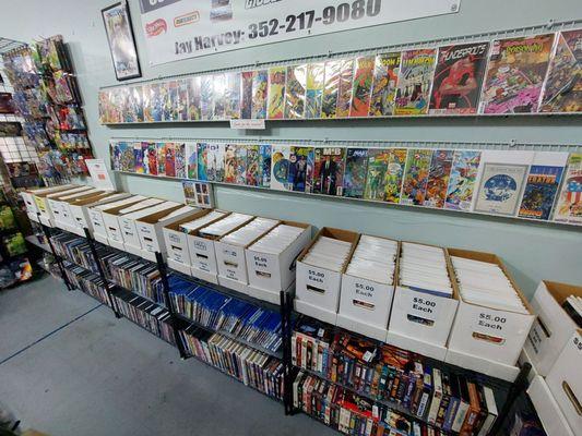 Comics galore!