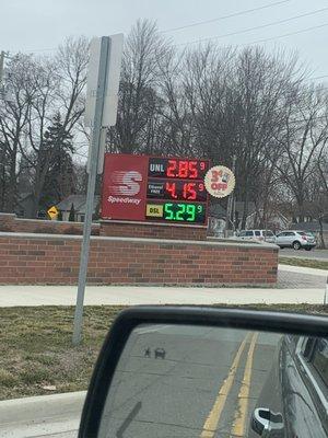 Wow! $2.85!