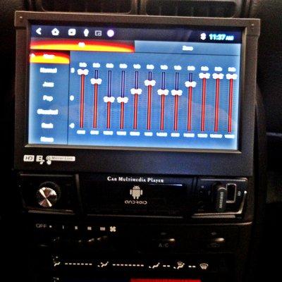 12 Band Equalizer adjusts 60 Hz to 15KHz.