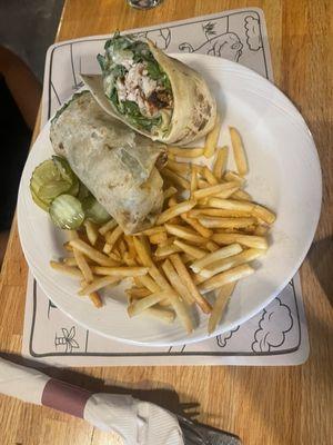 Chicken Cesar Chicken Caesar Wrap