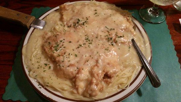 Chicken "francaise" a la mess