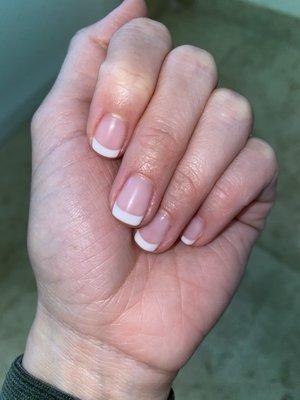 French manicure by Jenny