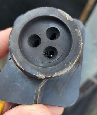 destroyed plug by incompetent tech