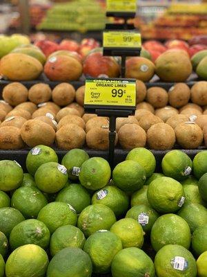 Organic limes 99 cents a piece? Seriously? Highway robbery :(