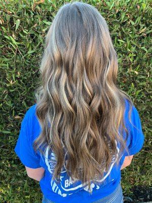 Balayage and haircut by Megan RaeAnn