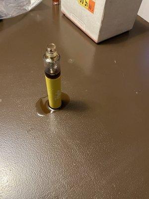 Damaged vape they won't replace