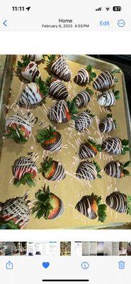 Chocolate covered strawberries