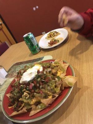 Nachos to die for- best in Newport