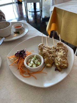 Chicken Satay 4 Sticks