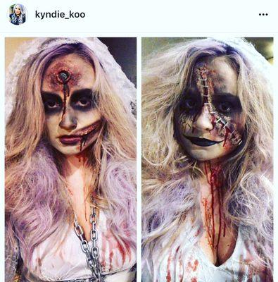 Special effects make-up by Kyndal