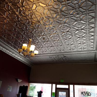 tin ceiling