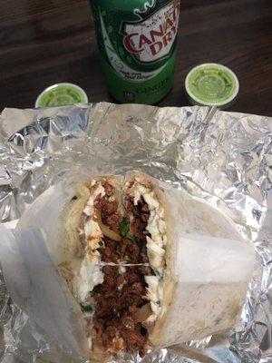 Delicious burrito!