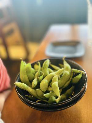 Edamame, a bit dry but acceptable - $5