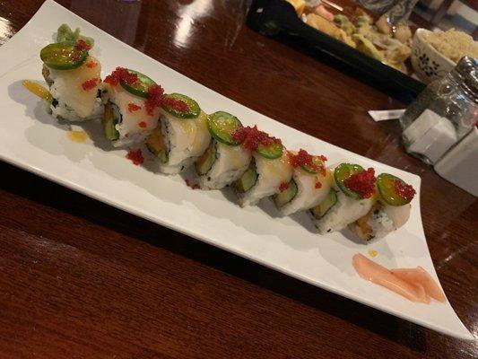 Kiss of Fire Roll   Divine! Fresh and just enough spice