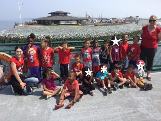 Preschool Field Trip Ferry Ride