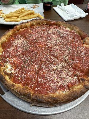 12" Meat Lover Deep Dish Pizza