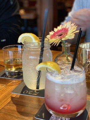 Makers Mark, Huckleberry Lemonade, Bellevue Drop