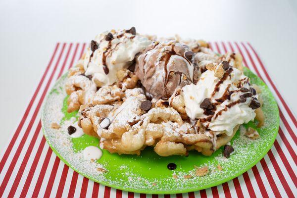 S'mores Funnel Cake